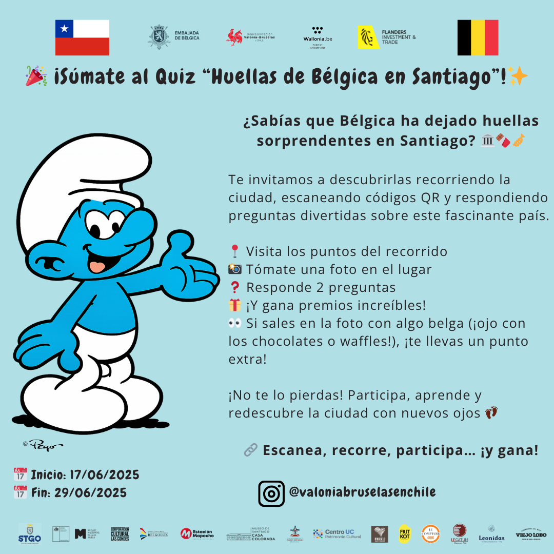 Participa y gana con el quiz «Huellas de Bélgica en Santiago» » Santiago  Cultura