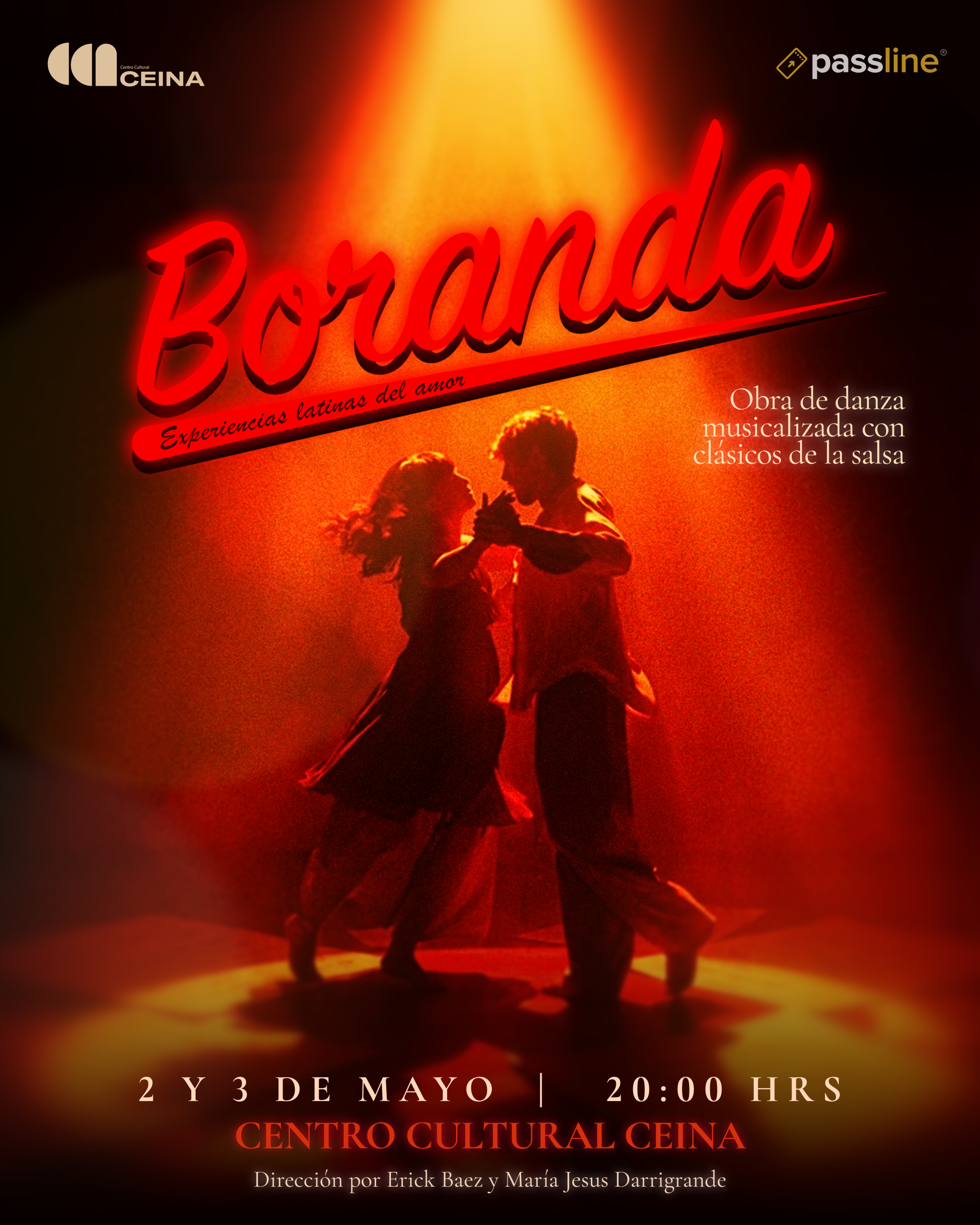 BORANDA: Experiencias Latinas del Amor– Salsa, danza y pasión en CEINA
