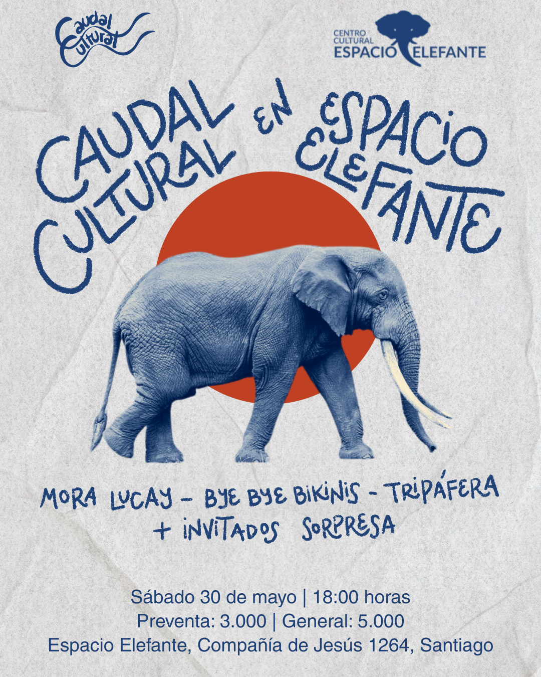 Caudal Cultural en Espacio Elefante